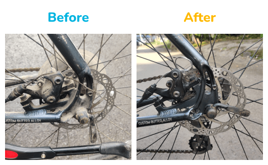 cycle service at home